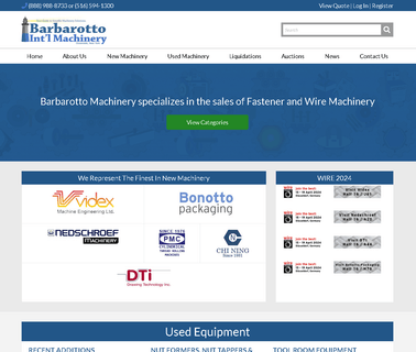 Barbarotto Intl Machinery straighten