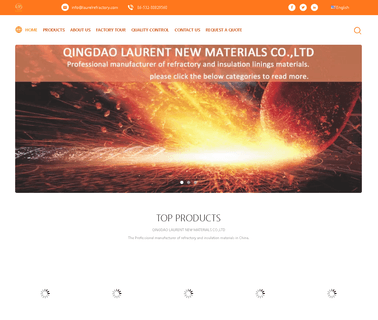 Qingdao Laurel Enterprise refractory brick furnace