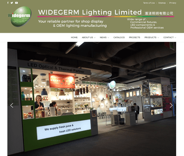 Widegerm reflectors