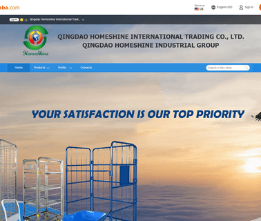 Qingdao Homeshine International Trading rubber wheel and caster