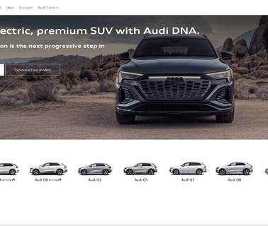 Audi Of America consumer vehicles