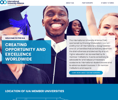 International University Alliance universities schools
