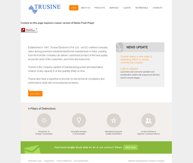 Trusine Electronics stabilizers digital
