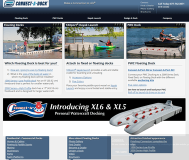 Connect-A-Dock kayaks canoe