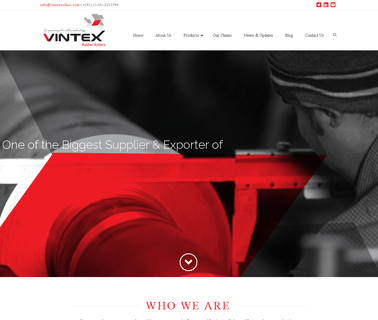 Vintex Rubber Industries extrusion coating lamination