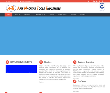 Ajit Machine Tools Industries drawing bar