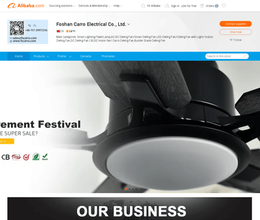 Foshan Carro Electrical electric portable fans