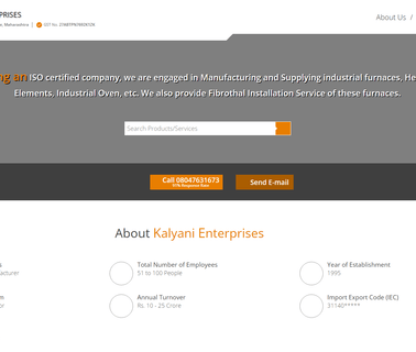 Kalyani Enterprises heater furnace