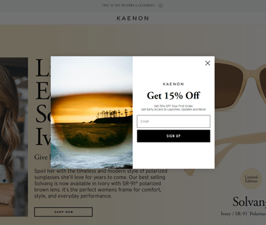 Kaenon stand premium