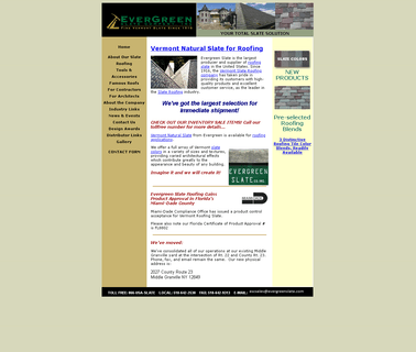 Evergreen Slate inventories products
