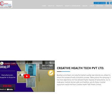 Creative Health Tech operation panels