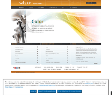 Valspar Automotive Coatings basecoat