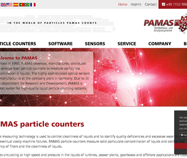 Pamas Partikelmess-Und Analysesysteme Gmbh wellhead control systems