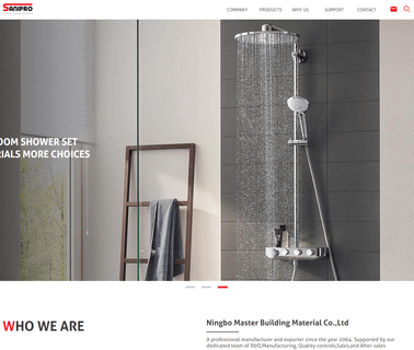 Ningbo Master Building Material drain bath