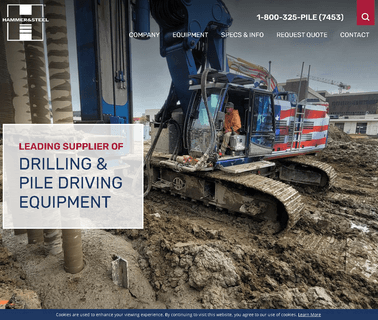 Hammer & Steel hammer piling