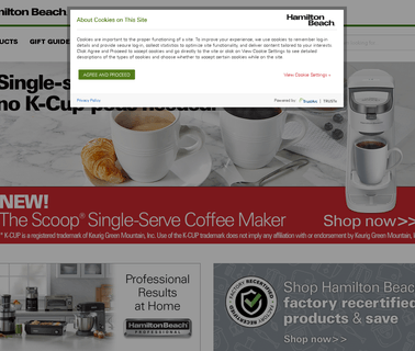 Hamiltonbeach.com cutlery designed