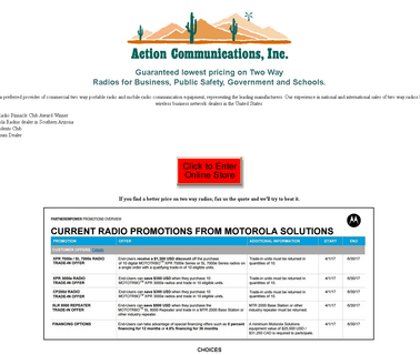 Action Communications uniden gmrs