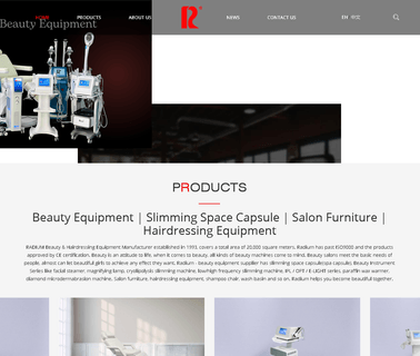 H.K. Radium International Group, Limited spa beauty machine