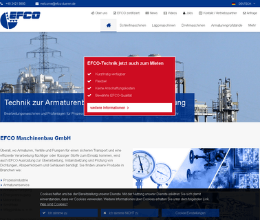 Efco Maschinenbau grinding tube