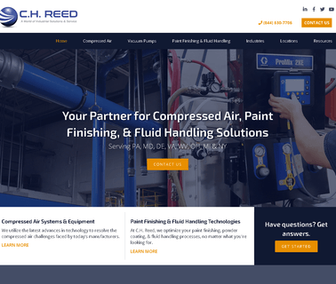 Ch Reed Paint Finishing, Fluid Han over assembly