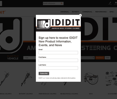 Ididit mounts aluminum