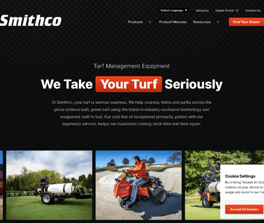 Smithco golf maintenance