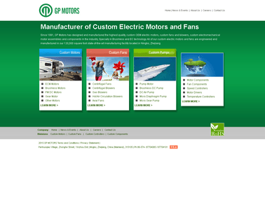 Ningbo Gp Motor Technology custom bldc motor