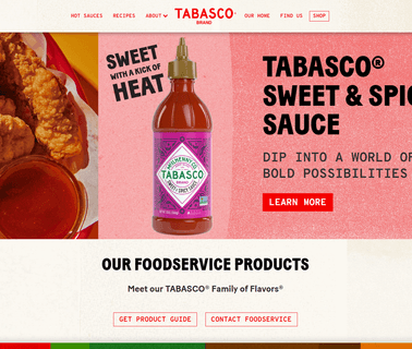 Tabasco Brands Mcilhenny Co. cream sauces