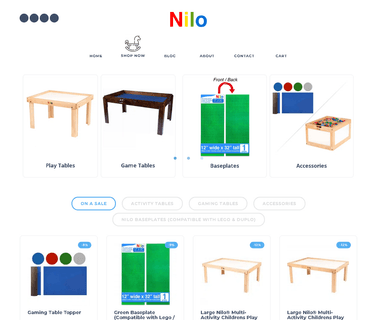 Welcome To Nilo Online ! Nilo Table Nilo easel erase