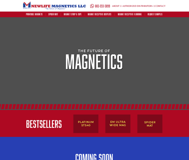 Newlife Magnetics Llc counter top materials