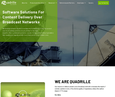 Home - Quadrille delivery device
