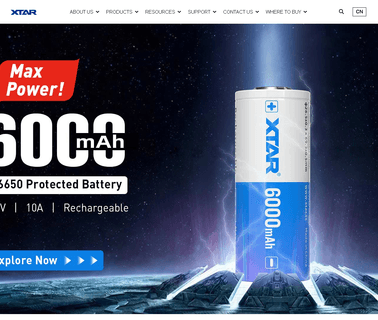 Shenzhen Xtar Electronics waterproof battery charger