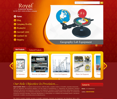 Royal Scientific Works lab milling equipment