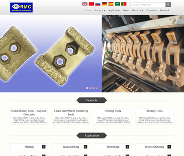 Rmc China Quality Machine Parts parts brazed