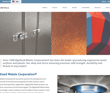 Rigidized Metals, World Leader In york working