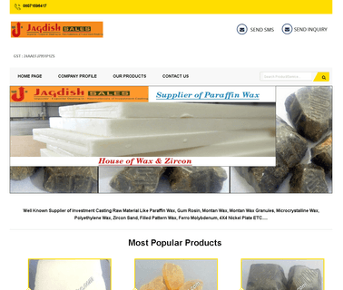 Jagdish Sales zirconium materials
