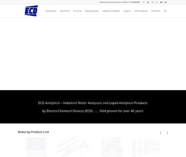 Ecd - Industrial Water Analyzers & Liquid Analytical Products conductivity sensors