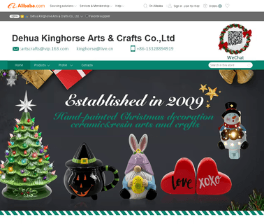 Dehua Kinghorse Arts & Crafts claus