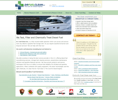 Dr. Fuel Clean - the Cure for Diesel Engines fine polished