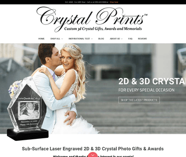 3D Photo Crystals 3D Laser Gifts Pictures Printed in Glass memorials headstone