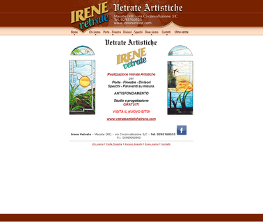 Irene Vetrate applique appliques