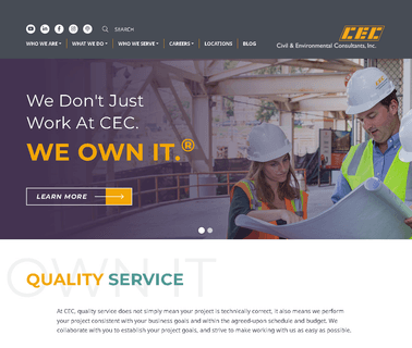 Civil & Environmental Consultants maintenance assessment