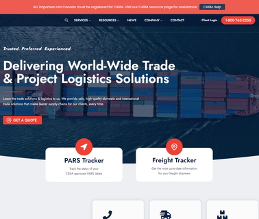 P.F. Collins International Trade Solutions cargo aircraft