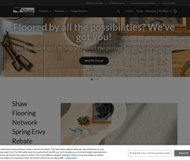 Shaw Industries Group ceramic trim