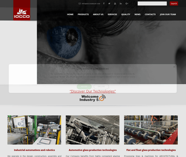 Iocco S.R.L automatic glass line