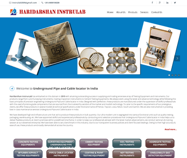 Haridarshan Instru-Lab hydraulic impact hammer