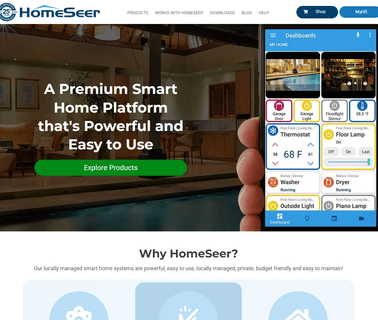 Home Automation Systems, Homeseer electrical whole