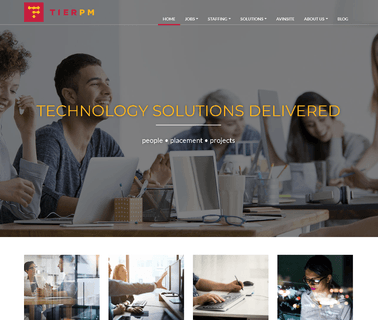 Tierpm Audio Visual Workforce Solutions agency specializing