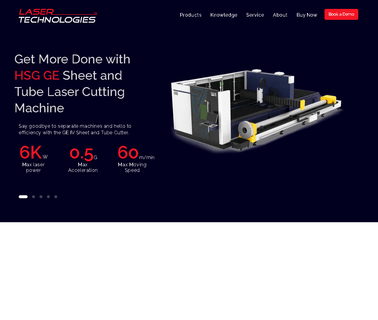 Laser Technologies cnc gantry cutting