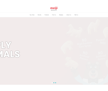 Meiji America Inc. displays candy